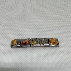 Silver Charms for Nomination Charm Bracelet with Wizard of Oz charms